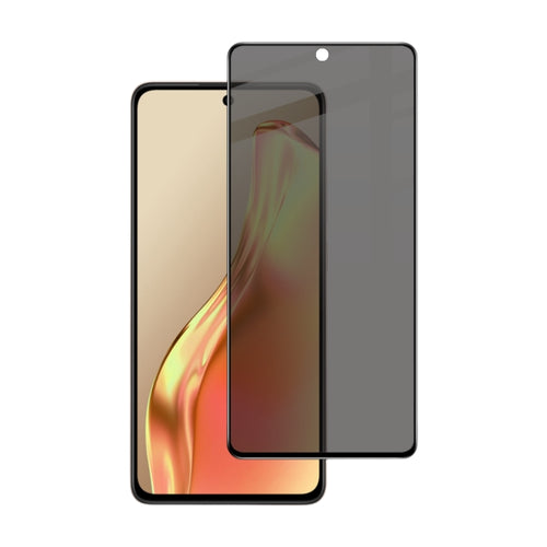 [Full Covered] [Privacy] OPPO Reno12 F 4G/5G - 9H Hardness Anti-Spy Tempered Glass Screen Protector