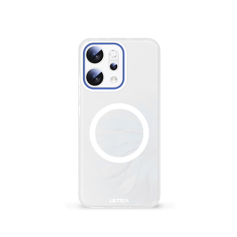 Load image into Gallery viewer, OPPO Reno14 &amp; Pro - Magnetic Matte Semi-Transparent Silicone Phone Case
