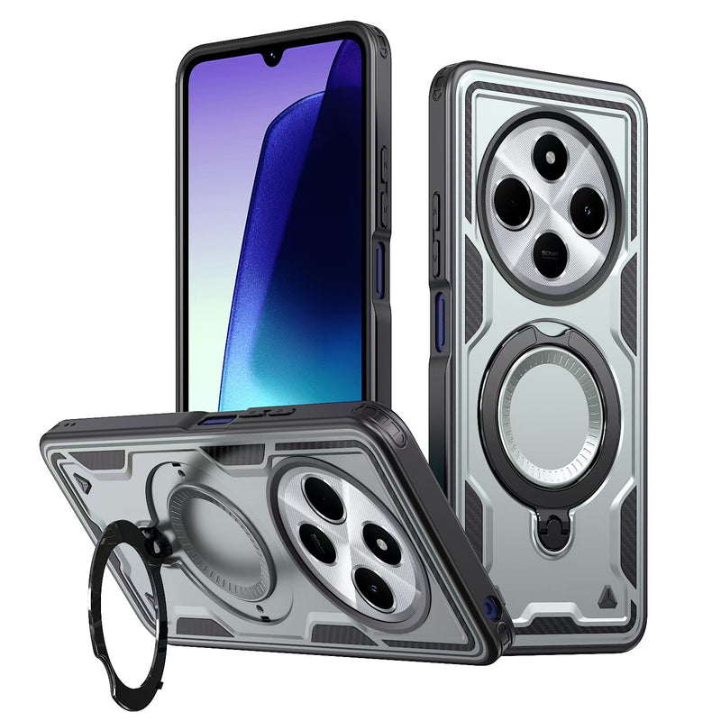 Load image into Gallery viewer, [Built-in Stand] Xiaomi Redmi Note 14/Pro/Pro+ Military-Grade Full Coverage Stand Series Case
