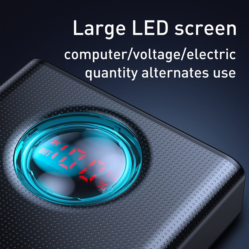 Load image into Gallery viewer, Baseus Amblight Digital Display Fast Charge Power Bank 30000mAh 65W QC3.0
