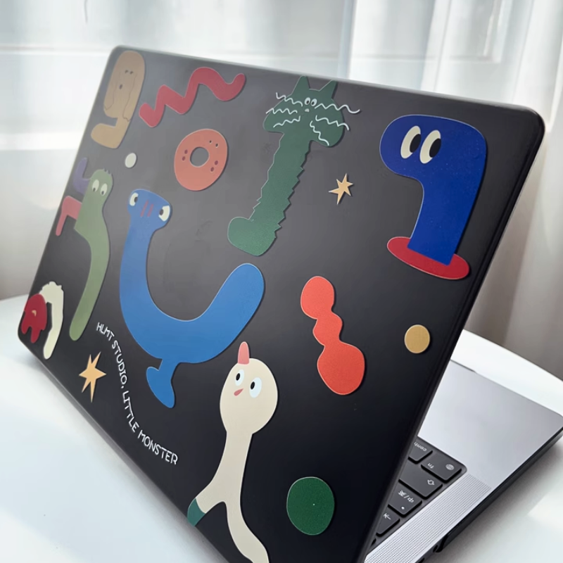Apple MacBook Air 13" (A2681 & A3113) Little Monster Matte Transparent Shockproof Protective Soft Case - i-Station Mobile Phone & Electronic Device Repair and Accessories