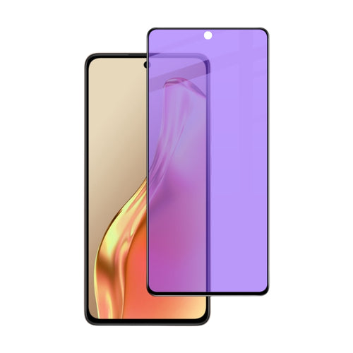 [Full Covered][Eyecare] OPPO Reno12 F 4G/5G - 9H Hardness Anti-Blue Light Tempered Glass Screen Protector