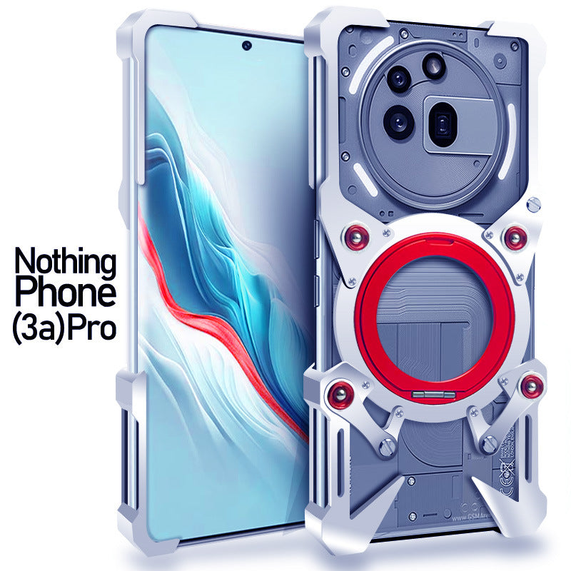 Load image into Gallery viewer, [With 360° Rotating Stand] Nothing Phone (3a)/Pro Aluminum Alloy Metal Frame Shockproof Case - i-Station Mobile Phone &amp; Electronic Device Repair and Accessories
