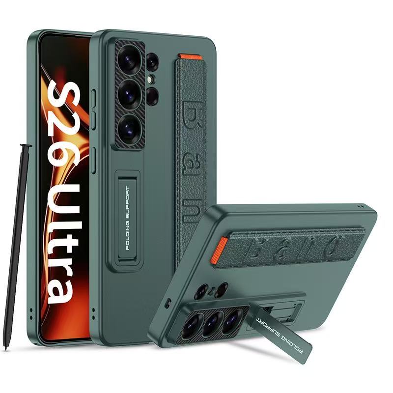 Load image into Gallery viewer, Samsung Galaxy S26 Ultra - Wrist Strap Stand Shockproof Protective Case
