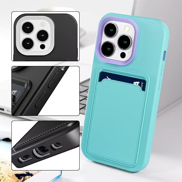 Load image into Gallery viewer, [Built-in Card Pack] Apple iPhone 11/Pro/Pro Max Two-tone Shockproof protective Essentials Series Case
