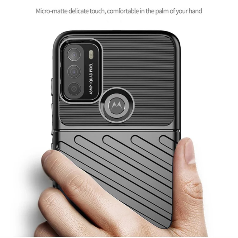 Load image into Gallery viewer, Motorola Moto One 5G Ace Diagonal Texture Non-slip Full Coverage Shockproof Essentials Series Case
