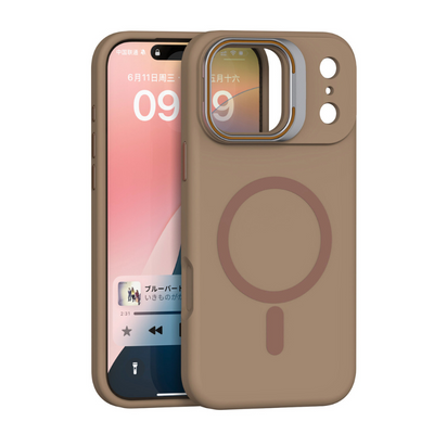 [Magsafe Compatible][With Lens Bracket] Apple iPhone 17/Pro/Pro Max/Air Liquid Silicone Shockproof Phone Case - i-Station Mobile Phone & Electronic Device Repair and Accessories