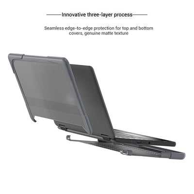 Dell Chromebook 11 11.6‘’ (3100/3110) Matte Transparent Cooling Stand and Shockproof Case - i-Station Mobile Phone & Electronic Device Repair and Accessories