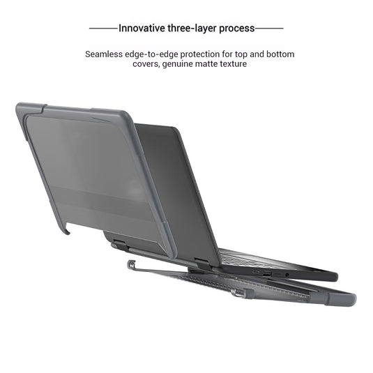 Dell Chromebook 11 11.6‘’ (3100/3110) Matte Transparent Cooling Stand and Shockproof Case