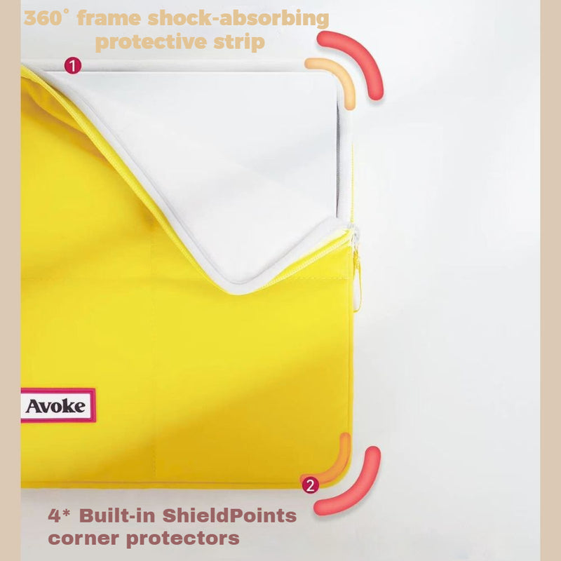 Load image into Gallery viewer, Avoke Premium Design Soft Padded 13&quot;/14&quot;/15&quot; Universal Laptop Sleeve &amp; Tablet Carry Case
