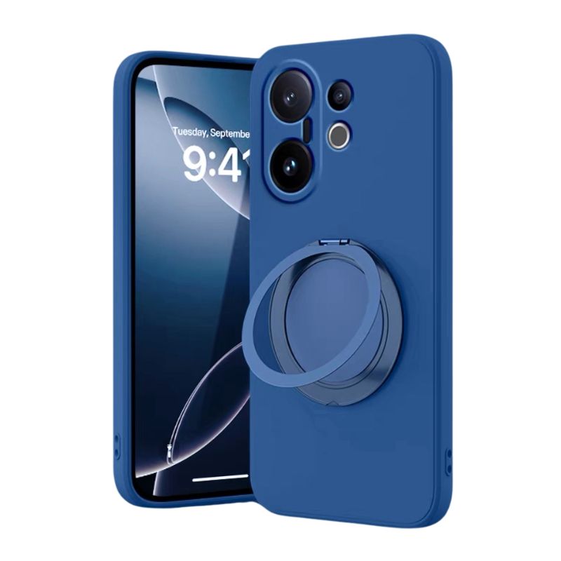 Load image into Gallery viewer, [Built-in Stand] Vivo S30 / Pro Mini - 360 Degree Rotating Stand Liquid Silicone Protective Case
