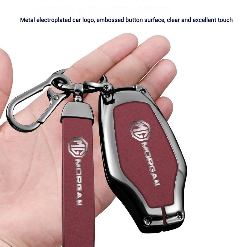 Load image into Gallery viewer, MG Full coverage protection with Zinc Alloy Car Key Fob Case Cover For MG7 2023 2024
