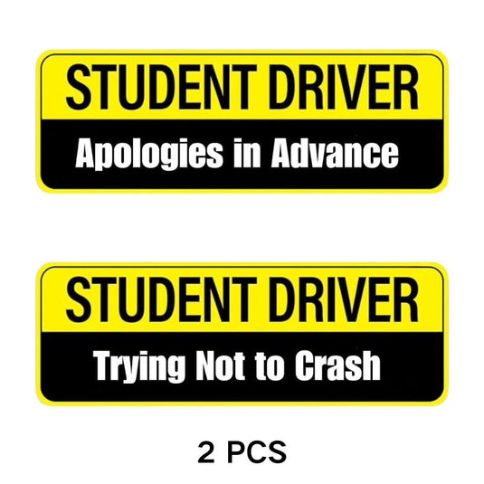 Universal Magnetic New Driver Car Sign – Removable & Reusable Safety Sticker for Vehicles (3 Pack) - i-Station Mobile Phone & Electronic Device Repair and Accessories