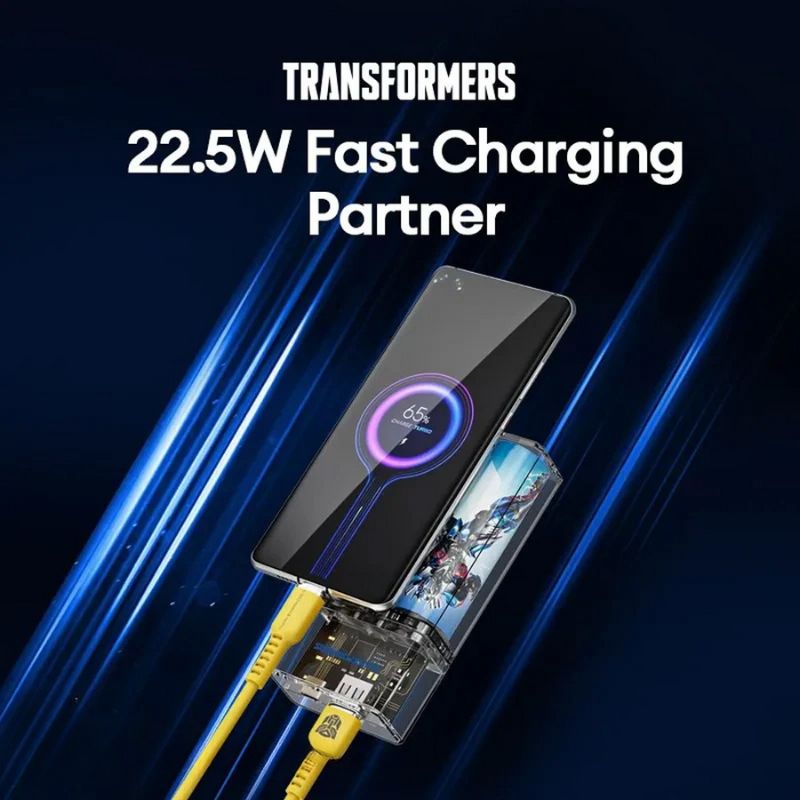 Load image into Gallery viewer, Transformers TF-D03 Removable Battery Charger Magnetic Power Bank 5000mAh
