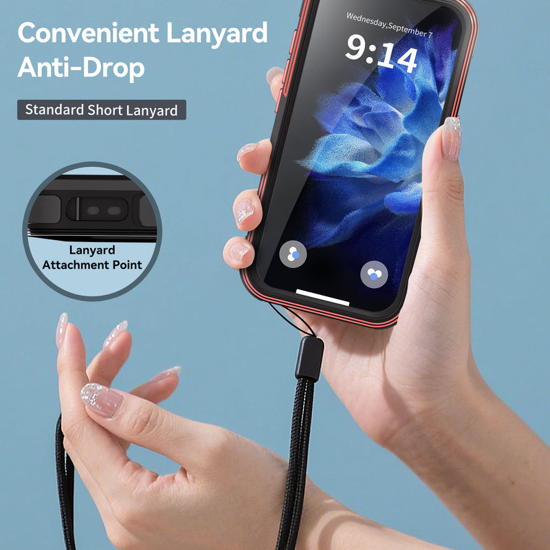 Load image into Gallery viewer, [Magsafe Compatible] [GTM Series][Latest Version] Apple iPhone 17/Air/Pro/Pro Max - Redpepper Shellbox Full Covered Metal Waterproof Heavy Duty Tough Armor Case
