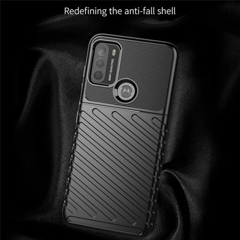 Load image into Gallery viewer, Motorola Moto One 5G Ace Diagonal Texture Non-slip Full Coverage Shockproof Essentials Series Case
