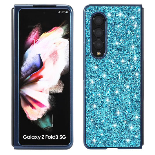 Samsung Galaxy Z Fold 4 SM-F936 Ultra-thin Electroplated Diamond-studded Glitter Shockproof Blingbling Series Case