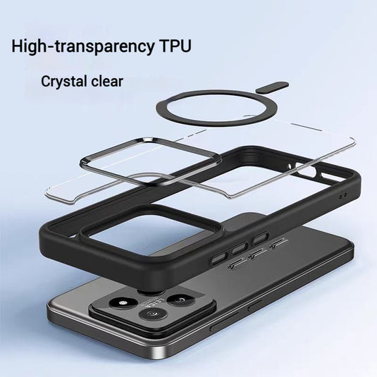 [Magsafe Compatible] Xiaomi Mi 14/Pro/Ultra Transparent Ultra-Thin Shockproof Essential Series Case