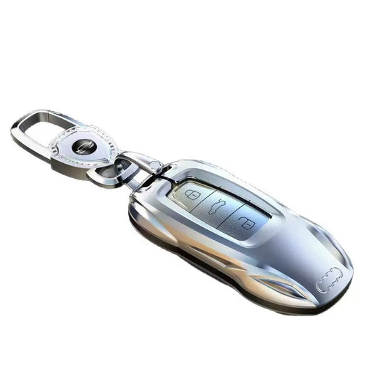 Audi Zinc Alloy Silicone Car Key Fob Case Cover For A3 For A4, A5, Q3, Q7, Audi TT - i-Station Mobile Phone & Electronic Device Repair and Accessories