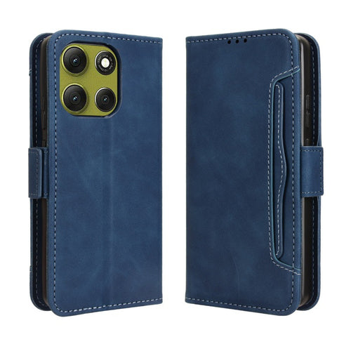 [With Card Slot] Motorola Moto G86/Power - Multi-functional Business Leather Shockproof Wallet Case