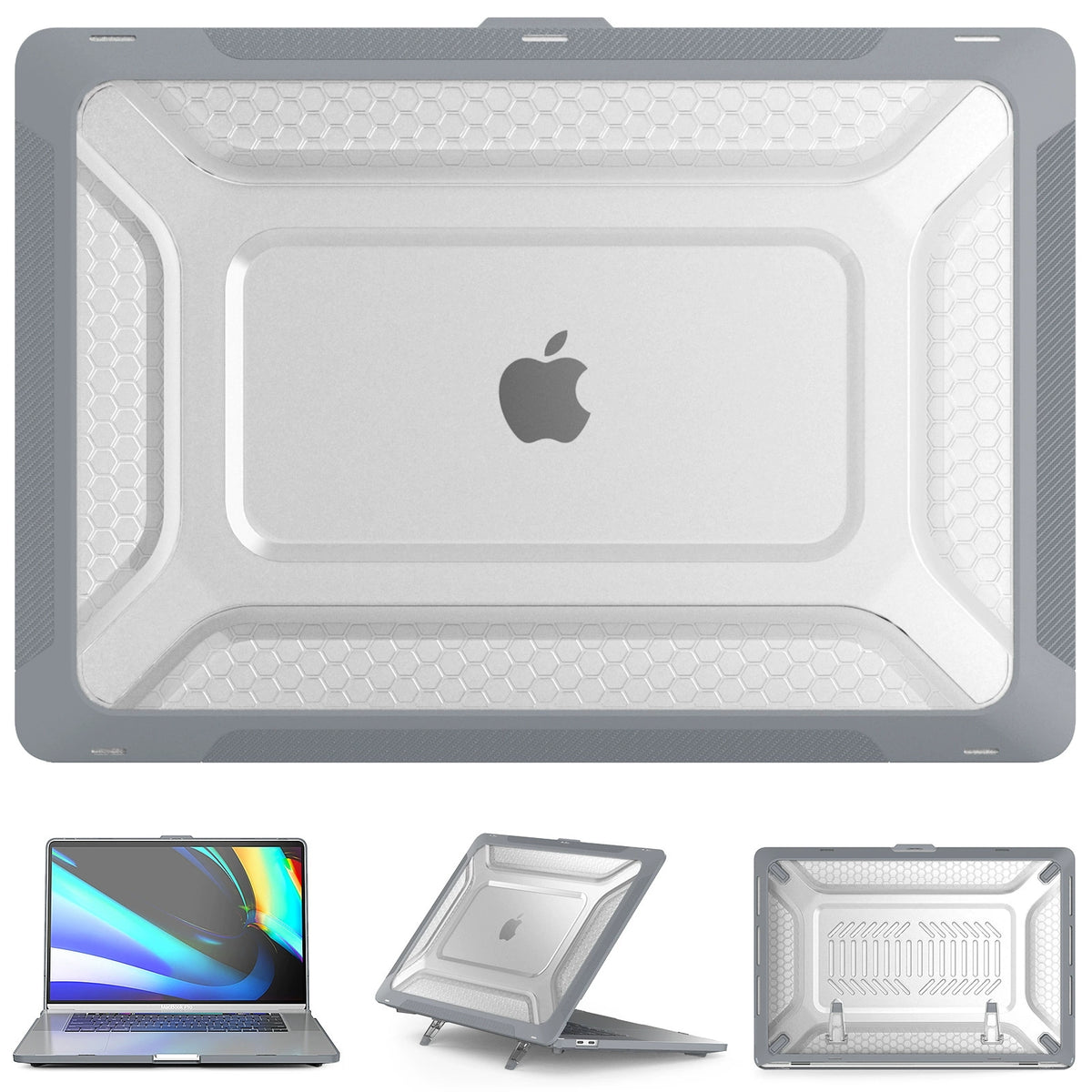 MacBook Air 15.3" 2023 A2941/A3114 Shockproof Heavy Duty Tough Case Cover - i-Station Mobile Phone & Electronic Device Repair and Accessories