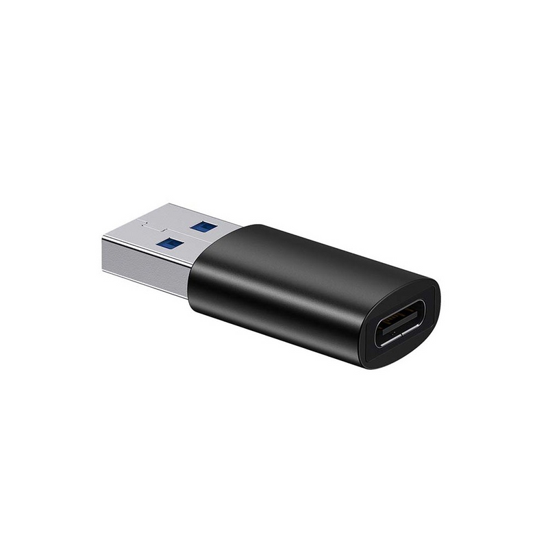 Load image into Gallery viewer, Baseus Ingenuity USB-A to USB-C adapter OTG USB 3.1 ZJJQ000101 - Black
