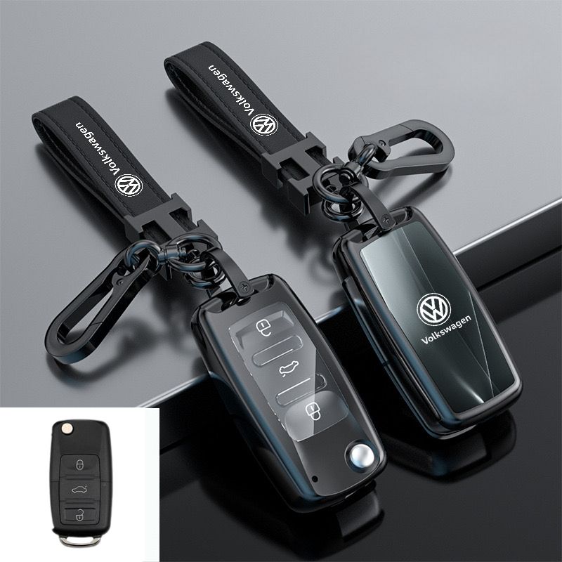 Load image into Gallery viewer, Volkswagen Zinc Alloy Car Key Fob Case Cover For Golf, ID.4, ID.6,  Lavida, Sagitar, Viloran, Magotan, Lamando L, Tiguan, Tharu, Tayron, Gran Lavida, Talagon
