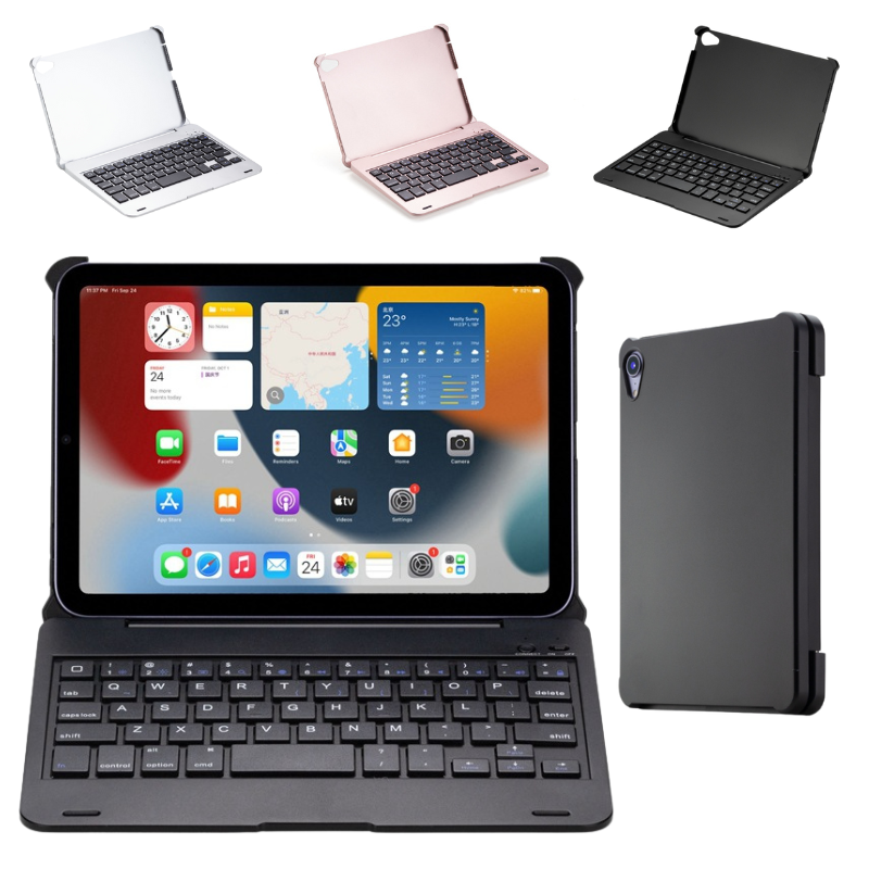 Load image into Gallery viewer, [Detachable] Apple iPad Mini 6 8.3&#39;&#39; 6th Gen (2021) All-in-one Bluetooth Keyboard Case
