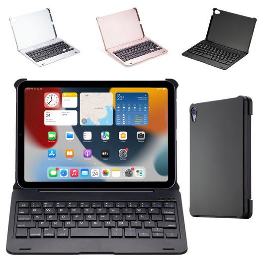 [Detachable] Apple iPad Mini 6 8.3'' 6th Gen (2021) All-in-one Bluetooth Keyboard Case