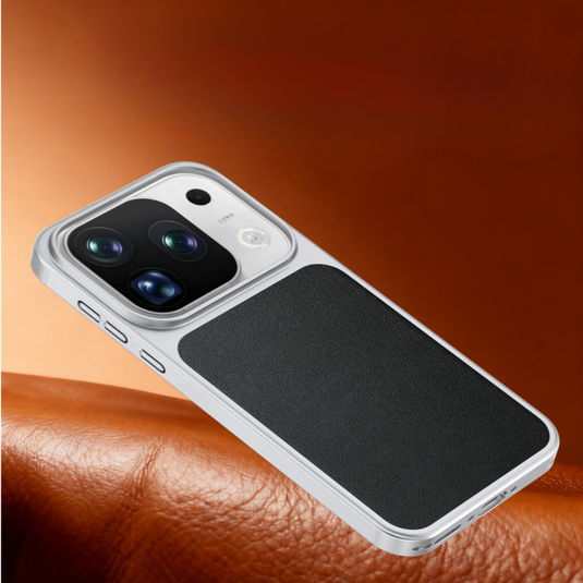 OPPO Find X10 Pro Max - Luxury Metallic PU Leather Durable PC Phone Case