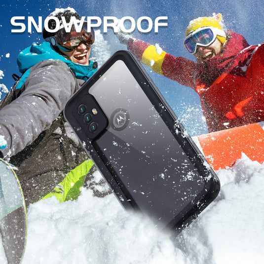 [Dot Series] Motorola Moto G Play (2023) - Redpepper Full Covered Waterproof Heavy Duty Tough Armor Case