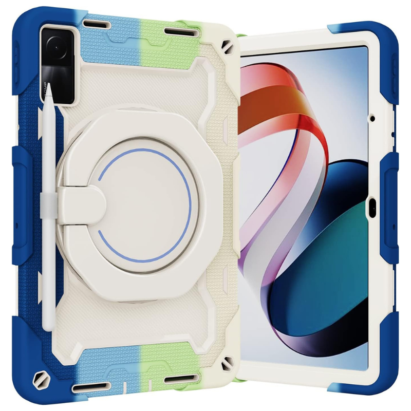 Load image into Gallery viewer, [Built-in Ring Holder] Xiaomi Mi Pad 6S Pro 12.4’’ 2024 360 Degree Rotation  EVA Kid Friendly Heavy Duty Series Case
