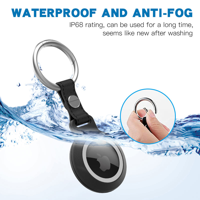 Load image into Gallery viewer, Apple AirTag Tracking Anti-Loss Waterproof Keychain Protective Case
