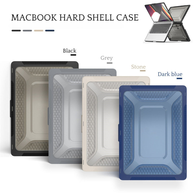 Load image into Gallery viewer, MacBook Pro 13&quot; (A2251 &amp; A2289 &amp; A2338) - Foldable Stand Shockproof Protective Case
