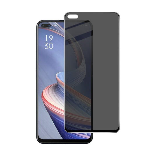 [Full Covered] [Privacy] OPPO F17 Pro (CPH2119) - 9H Hardness Anti-Spy Tempered Glass Screen Protector