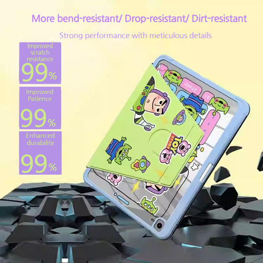 [Built-in Pen Slot] Apple iPad Mini 4/5 7.9'' 4/5th Gen (2015/2019) Toy Story Smart 360° Degree Rotate Stand Shockproof Flip Cover Case