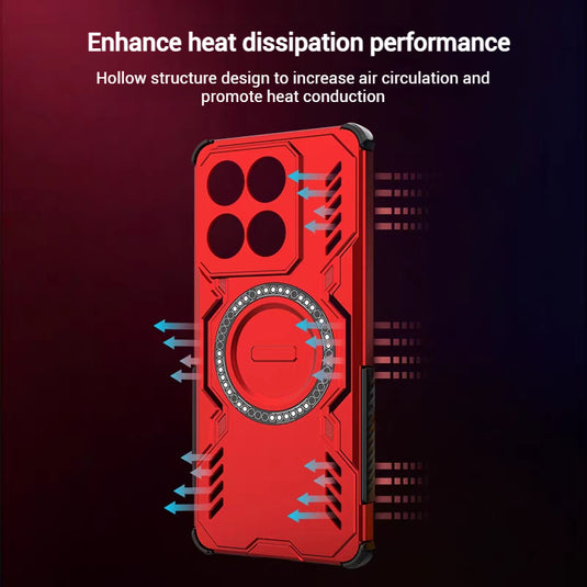 [Magsafe Compatoble] Motorola Moto Edge 60/Fusion/s/Pro - Military-Grade Cooling Shockproof Case