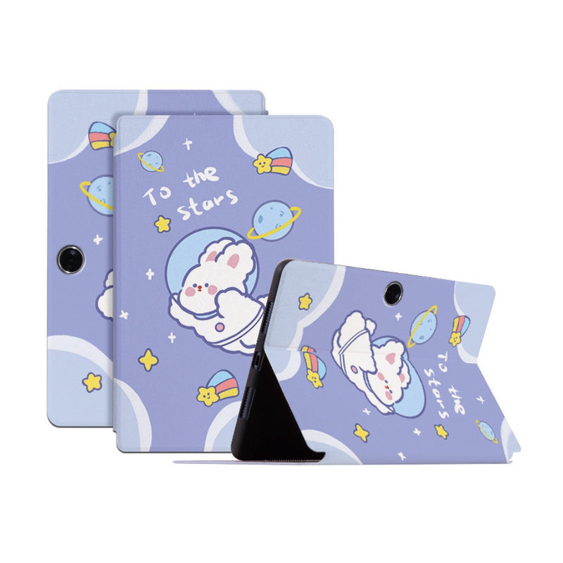 Load image into Gallery viewer, OPPO Pad Neo (OPD2302, OPD2303) - Cute Cartoon Pattern Magnetic Flip Stand Protective Case
