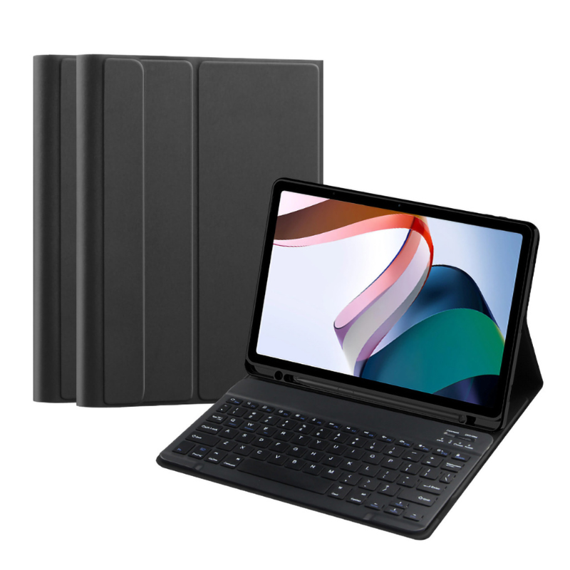 Load image into Gallery viewer, [With Backlight][Built-in Pen Slot] Xiaomi Mi Pad 5/Pro 11’’ 2021 Flip-cover Bluetooth Touchpad Keyboard Case
