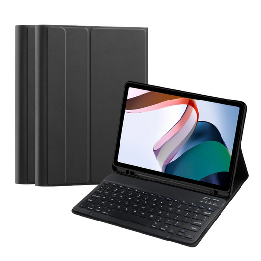 [With Backlight][Built-in Pen Slot] Xiaomi Mi Pad 5/Pro 11’’ 2021 Flip-cover Bluetooth Touchpad Keyboard Case