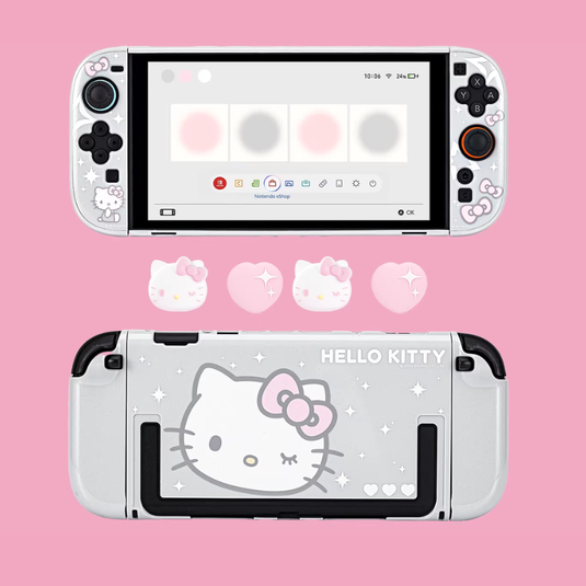Nintendo Switch 2 (2025) - Hello Kitty Cartoon Split Shockproof Protective Case