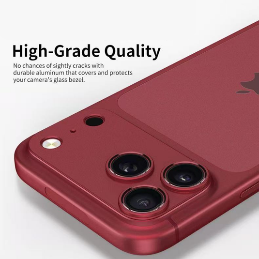 Apple iPhone 18 Pro Max Matte Metal Hollow Camera Lens Cover