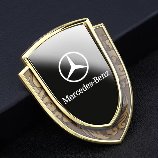 Mercedes-Benz 3D Metal Mirror Car Badge Sticker For A-Class/C-Class/E-Class/GLC/GLB/GLA - i-Station Mobile Phone & Electronic Device Repair and Accessories