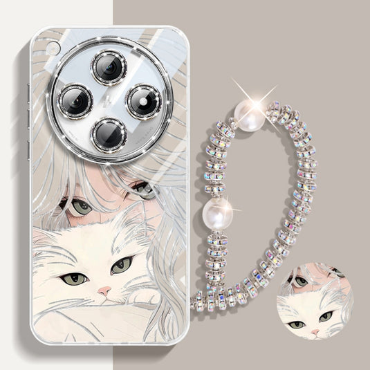 OPPO Find X8 Pro - New Fashionable Cat-themed Full Cover Anti Drop Phone Case