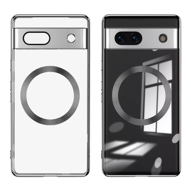 Load image into Gallery viewer, Google Pixel 8/Pro/A - Ultra Thin Transparent Magnetic Soft Case
