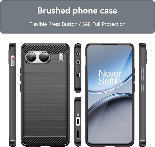 OnePlus 1+Nord 4 - Shield Shockproof Rugged Heavy Duty Case With 2PC 9H Glass Screen Protector