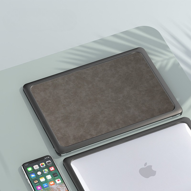 Apple MacBook Pro 16" (A2485 & A2780 & A2991 & A3403 & A3186) - Genuine Sheepskin Leather Shockproof Protective Case - i-Station Mobile Phone & Electronic Device Repair and Accessories