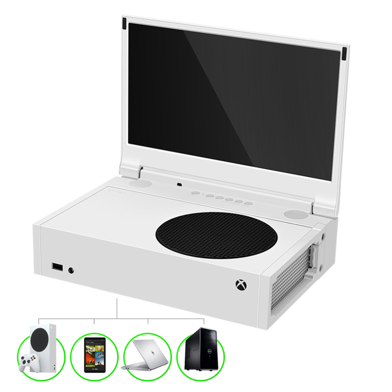 Load image into Gallery viewer, XBox Series S - Portable Monitor Screen 15.6" inch 2K 144HZ Built In 3D Gaming Speaker
