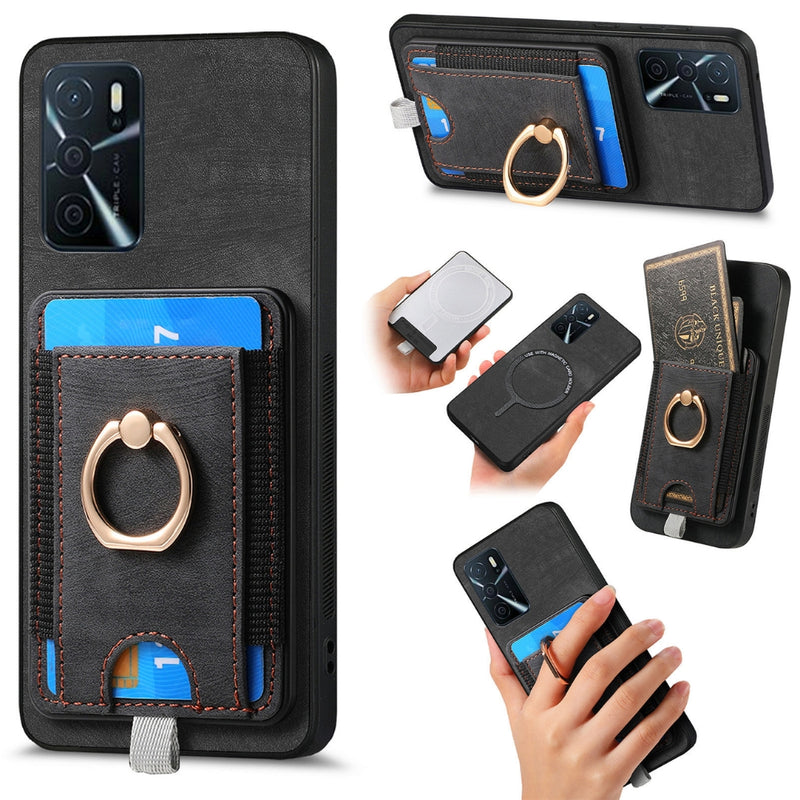 Load image into Gallery viewer, [With Card Slot] OPPO Reno7 4G/F21 Pro/Reno7 5G/Find X5 Lite/Reno7 Pro 5G - Vintage Detachable Leather Wallet Phone Case
