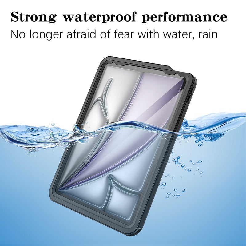 Load image into Gallery viewer, Apple iPad Air 6 Gen 11&#39;&#39; (2024) Shellbox B Series Waterproof Heavy Duty Lifeproof Style Case
